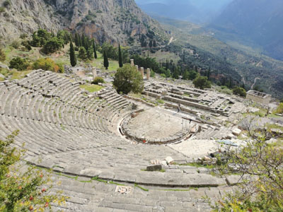 la grece avec des enfants
